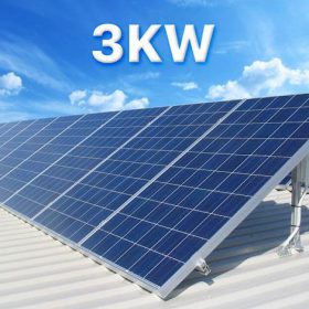 điện năng lượng mặt trời hòa lưới 3kw