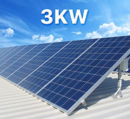 điện năng lượng mặt trời hòa lưới 3kw