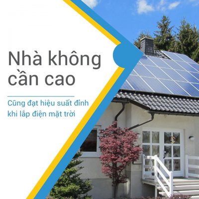 Lắp đặt Điện mặt trời áp mái - Vừa có điện dùng vừa có điện bán