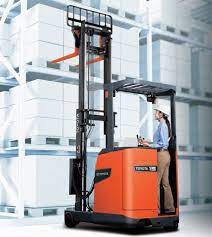 Xe nâng điện đứng lái Sử dụng Pin Lica Power